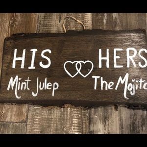 Boho Wedding Sign